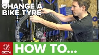 How To Change A Bike Tyre [upl. by Yerfej]