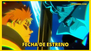 Bleach ThousandYear Blood War parte 3  Fecha de estreno y detalles sobre su opening y ending [upl. by Aloeda]