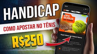 Como apostar em handicap no tênis 🎾 GUIA FÁCIL DE ENTENDER [upl. by Nedarb]