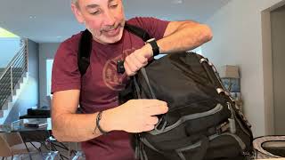 RESVIN Ski Boot Bag 55L Durable Travel Backpack Review amp Unboxing [upl. by Rehportsirhc]