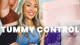 SHAPERMINT REVIEW  Best Tummy Control Shapewear TryOn  Great for Moms w Discount Code [upl. by Yziar]