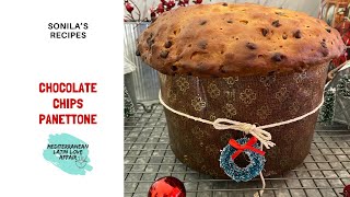 Homemade Chocolate Chips Panettone [upl. by Kristel857]