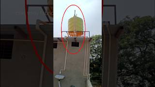 How To Install Water Tank In profile Shed House  water tank stand stand watertank fabrication [upl. by Gregory]