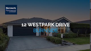 12 Westpark Drive Burnside Christchurch  For Sale  Foss Shanahan  Harcourts Holmwood [upl. by Alioz249]