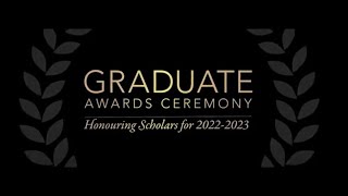 202223 Graduate Awards Ceremony [upl. by Carmelo821]