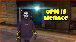 Opie is a Menace Destroys Everything in Redline GTA 5 RP [upl. by Felicle]