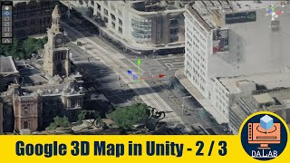 Set Cesium and Google Maps API in Unity for Google’s Photorealistic 3D Map in Unity [upl. by Yecnay]