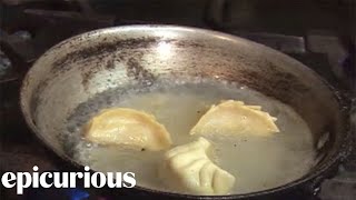 Chef Anita Lo Shows How to Steam and PanFry Dumplings [upl. by Bashuk]