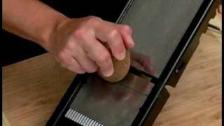 Cooking Tips  How to Mandolin Slice Russet Potatoes [upl. by Dumond]