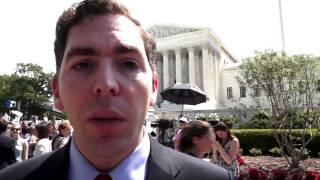 SCOTUSblog on camera Decision Day June 30 2014 Matt Bowman Alliance Defending Freedom [upl. by Aiynot]