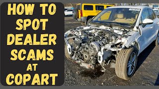 How to Avoid Dealer Scams at Copart and IAA Salvage Auctions Here is a trick I often use [upl. by Charissa]