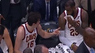 Cedi Osman ve LeBron James arasındaki diyalog [upl. by Rus669]