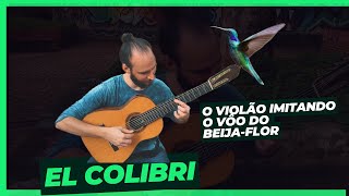 El Colibri  Anderson Chizzolini violão imitando o voo do Beijaflor [upl. by Latsyrk]