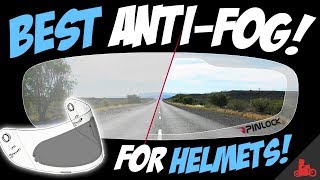 How To Install Pinlock Visor Insert BEST AntiFog Solution [upl. by Bannasch]