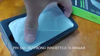 Pin sạc dự phòng Innostyle Powergo Smart AI 10000mAh màu đen p1 [upl. by Akyre]