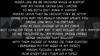 Wiz Khalifa  Mary 3X Lyrics On Screen [upl. by Saimerej606]