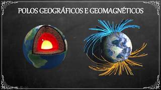 Topografia  Aula003  Polos Geográficos e Magnéticos Declinação Magnética Azimute e Rumo [upl. by Lam]