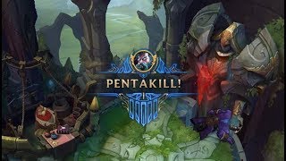 LOL ZILEAN PENTAKILL 2018  Zilean Mid with Rune Path Arcane Comet [upl. by Nnylhsa]