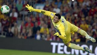 Thibaut Courtois 2014 ► Worlds Best Goalkeeper ►HIGHER Best saves [upl. by Nodababus]