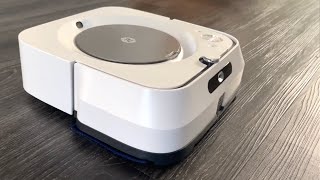 Quick First Look at the iRobot Braava jet m6 Robot Mop  Wifi Connected [upl. by Alekat]