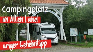 Camping im Alten Land  Campingplatz Nesshof  Hamburg  Stade  Elbe mit dem Wohnmobil erkunden [upl. by Mccoy]