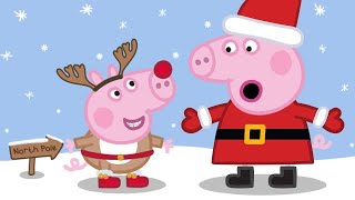 Peppa Pig en Español Capitulos Completos  Sol mar y nieve  Episodios de Navidad Pepa la cerdita [upl. by Merat]