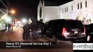 Heavy D Memorial Service Day 1 [upl. by Lenahc]