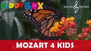 Mozart Bach Chopin  Klassik für Kinder  Schmetterlingszauber KIDDYBOXTV [upl. by Lyrrehs]