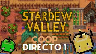 NUEVA GRANJA  Stardew Valley 16 cooperativo  Directo 1 [upl. by Ellen]