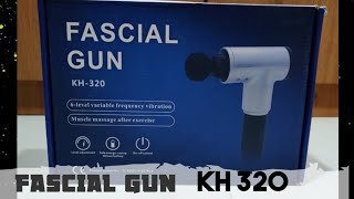 Muscle FASCIAL MASSAGER  Fascial Gun 320 Massager  2020 Hindi  Unboxing [upl. by Oileve885]