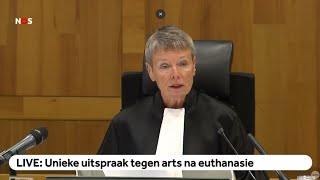 LIVE Unieke uitspraak tegen arts die euthanasie uitvoerde [upl. by Bonina]