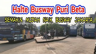 Keren Halte Busway Puri Beta Ciledug 🇮🇩 [upl. by Brooking]