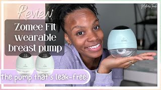 WEARABLE BREAST PUMP REVIEW  Zomee Fit Wearable Breast Pump Review  Exclusive pumping approved [upl. by Aim]