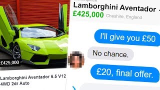 LOWBALLING ON FACEBOOK MARKETPLACE [upl. by Suiravat]