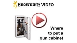 Where to put a gun cabinet [upl. by Charleton]