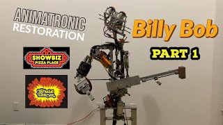 Animatronic Restoration Part 1  BILLY BOB  Rockafire Explosion  Showbiz Pizza [upl. by Reade]