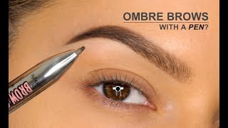 Ombré Brows With A PEN  Benefit Brow Contour Pro Review  Shonagh Scott [upl. by Valentin422]