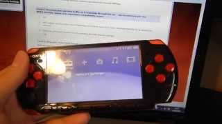 PSP error quotWIFI Not Supportedquot How to connect to wifi on a PSP [upl. by Meek]