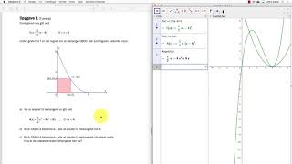 GeoGebra CAS Funksjoner  Eksempel S1 H17 [upl. by Diarmid]