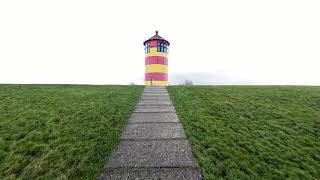 Leuchtturm Pilsum in Ostfriesland Greetsiel quotOttoLeuchtturmquot Travel  Lighthouse Pilsum Germany [upl. by Lenoil118]