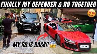 FINALLY DEFENDER AUR R8 EK SATH 😍  SUPERCAR SUNDAY DRIVE 🔥 [upl. by Adnicaj]