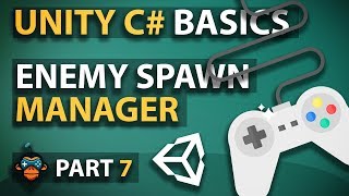 Unity C Basics  Part 7  Enemy Spawn Manager Part 2 [upl. by Riella191]