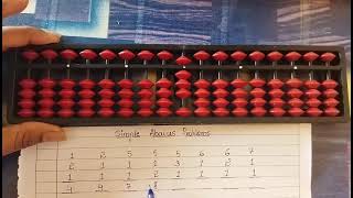 Part 2 video  Solving simple Abacus problems on ones place in the Abacus kit [upl. by Einberger]