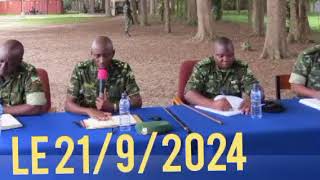 INAMA RUKOKOMA GITURUMBUKA MURI ETAT MAJOR KWA PRIME NIYONGABO KURWANYA UBUNYONYEZI MU GISIRIKARI [upl. by Hsan821]