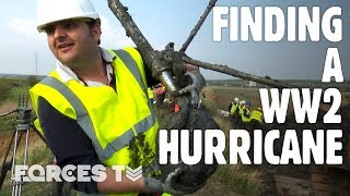 What This Team Found While Digging For A Battle Of Britain HURRICANE  Forces TV [upl. by Anoj]