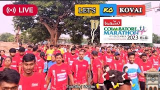 🔴 Live Coimbatore Marathon 2023  Lets KO Kovai [upl. by Atika]