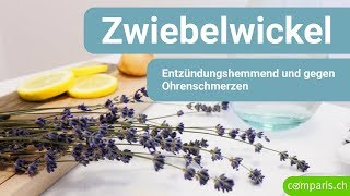 Comparis Hausmitteltipps Zwiebelwickel bei Ohrenentzündungen und schmerzen [upl. by Ereveneug]