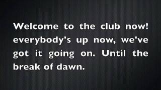 Manian  Welcome To The Club HD With Lyrics [upl. by Yrollam]