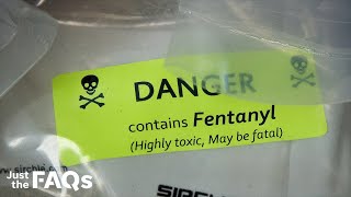 Why fentanyl is the leading cause of overdose deaths in the US  JUST THE FAQS [upl. by Nannoc]