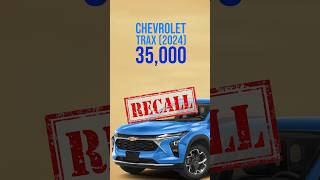 New Recall for 35000 Chevrolet Trax 2024  VCU Issue [upl. by Jarvis853]